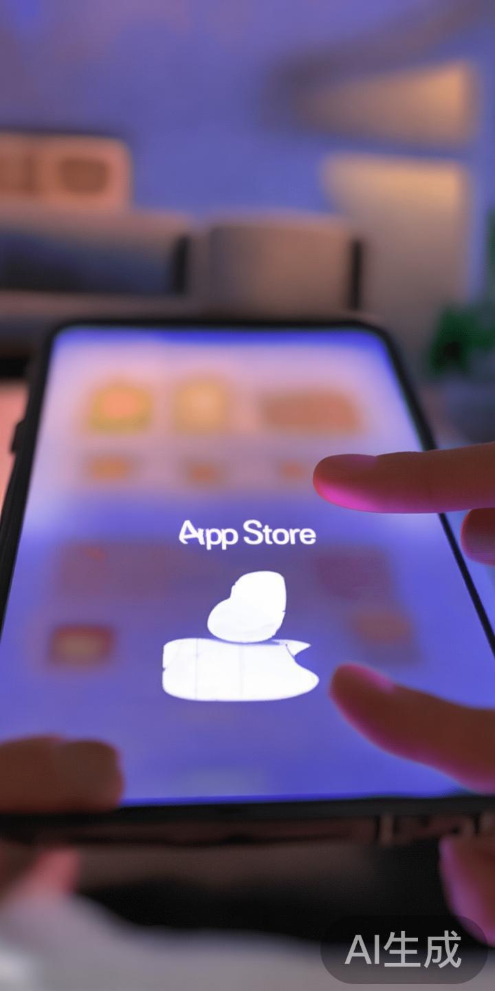 打开苹果设备上的“App&nbsp;Store”
首先，找